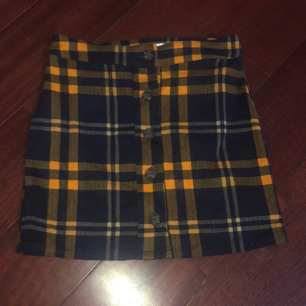 Checkered skirt